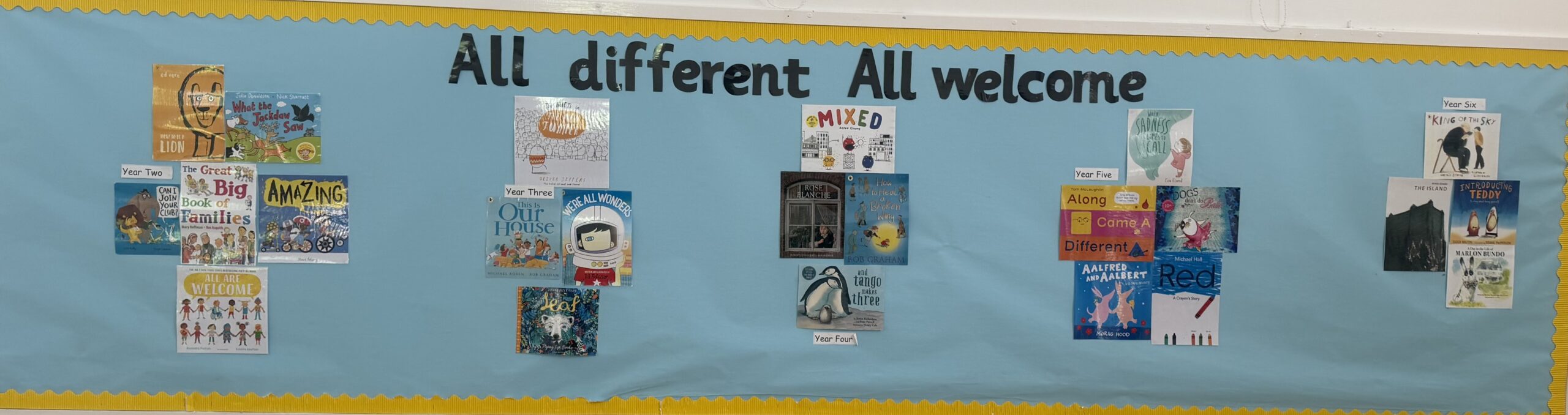 All Different, All Welcome